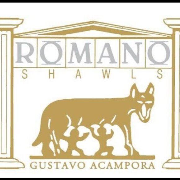 Vintage 100% Silk Romano Scarf - Picture 6 of 6